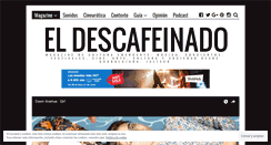 Desktop Screenshot of eldescafeinado.com
